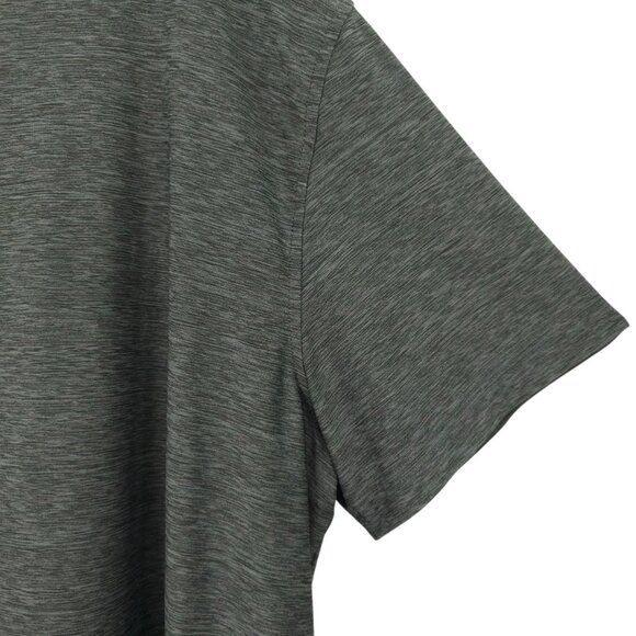 Izod Golf Stretch Polo Shirt Mens XXL Performance Lightweight Gray Short Sleeve - Picture 14 of 16